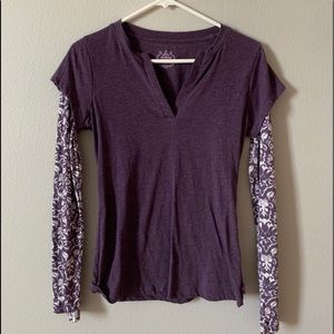 purple prana long sleeve:)